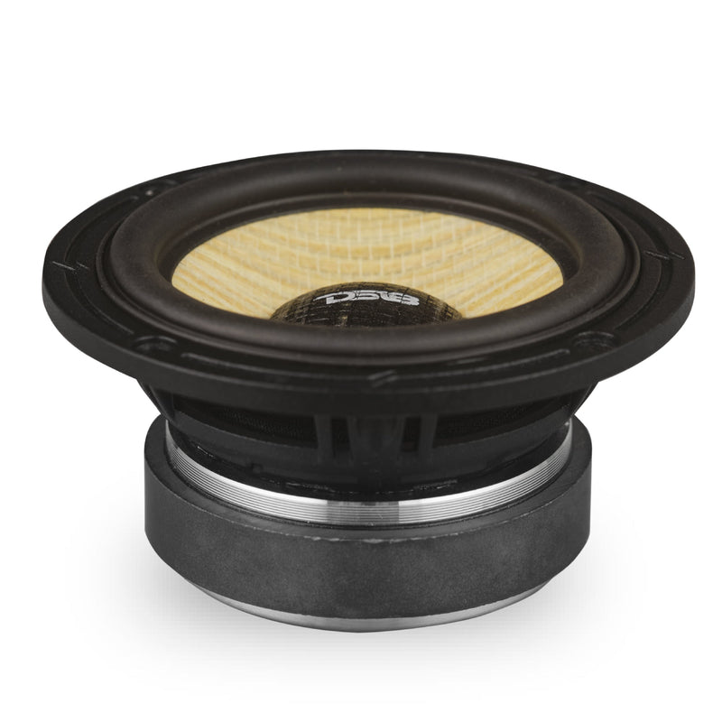 Load image into Gallery viewer, DXQ 6.5&quot; 3-Way Component Speaker Set with Yellow Straw + Composite Foam Cone | 150W RMS 4-Ohm
