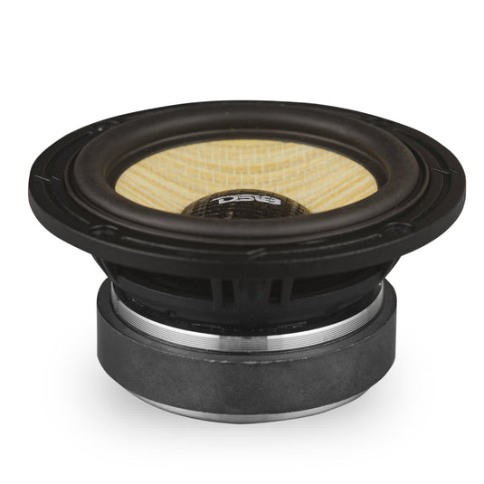 DXQ 6.5" 3-Way Component Speaker Set with Yellow Straw + Composite Foam Cone | 150W RMS 4-Ohm