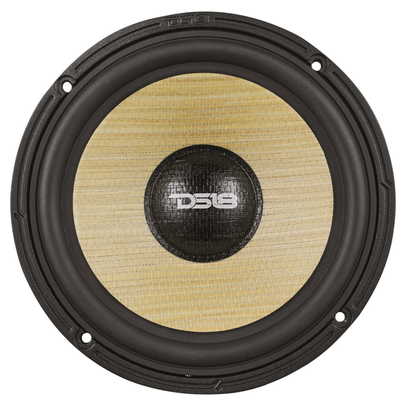 Load image into Gallery viewer, DXQ 6.5&quot; 3-Way Component Speaker Set with Yellow Straw + Composite Foam Cone | 150W RMS 4-Ohm
