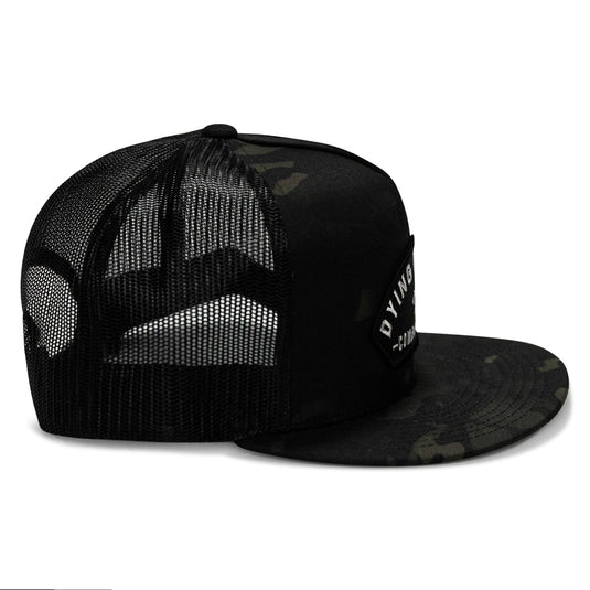 Dying Is Easy Patch Flatbill SnapBack Hat
