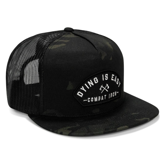 Dying Is Easy Patch Flatbill SnapBack Hat