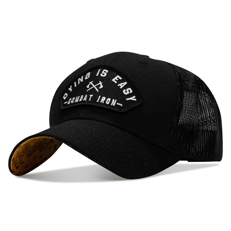 Load image into Gallery viewer, Dying Is Easy Arch Patch Original Ripstop Snapback Hat
