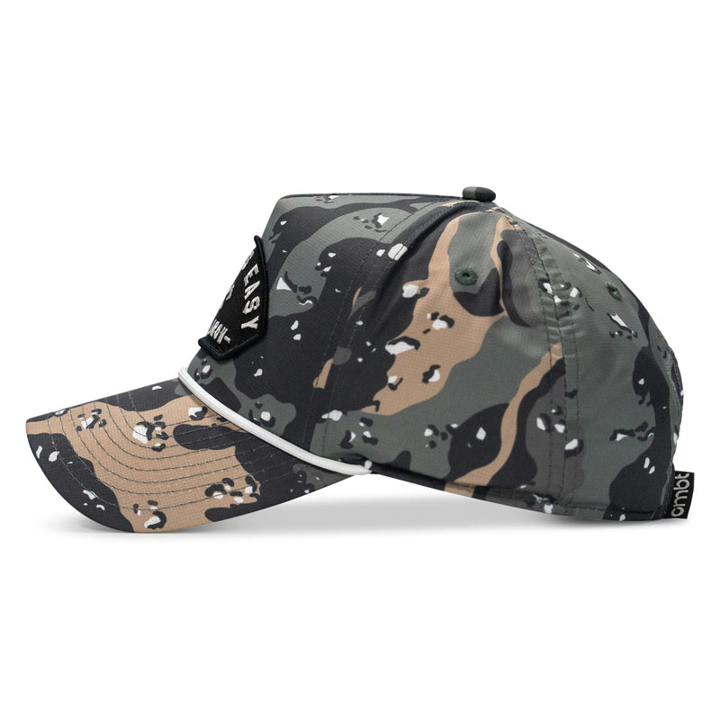 Load image into Gallery viewer, Dying Is Easy Arched Patch Weekender Snapback
