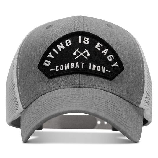 Dying Is Easy Arched Patch Snapback Hat