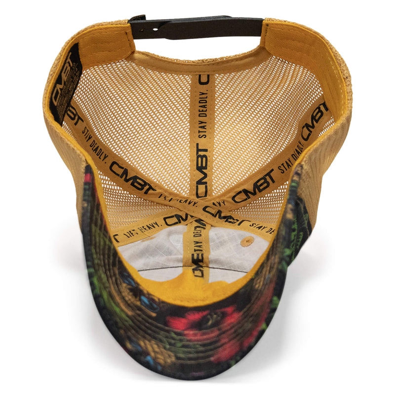 Load image into Gallery viewer, Dying Is Easy Arched Patch Tactical Ripstop Mesh Snapback Hat
