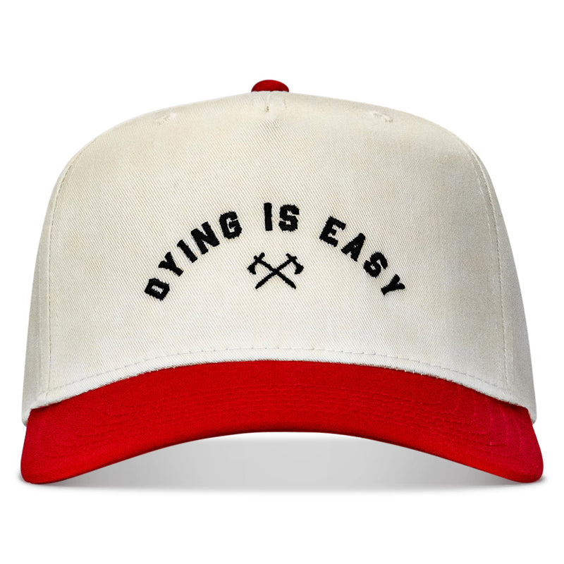 Load image into Gallery viewer, Dying Is Easy Classic Snapback Hat
