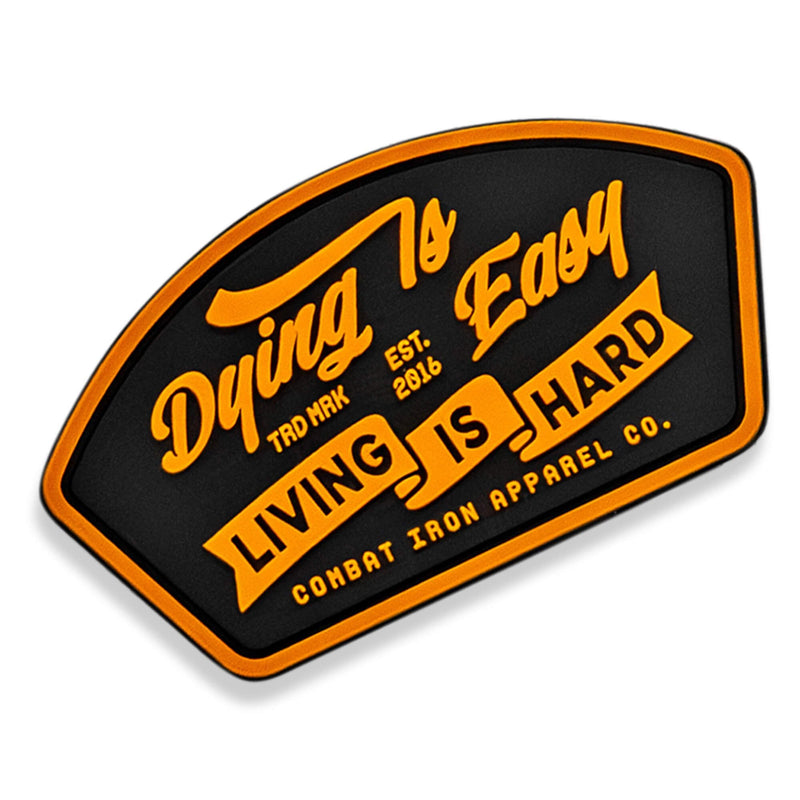 Load image into Gallery viewer, Dying Is Easy, Living Is Hard PVC Patch

