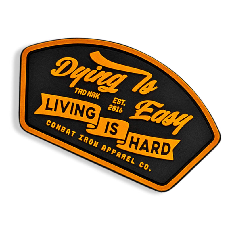 Load image into Gallery viewer, Dying Is Easy, Living Is Hard PVC Patch
