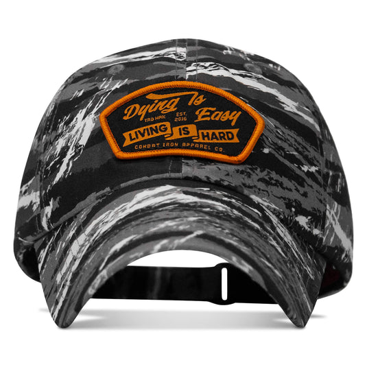 Dying Is Easy, Living Is Hard Patch Tactical Ripstop Mesh Snapback Hat