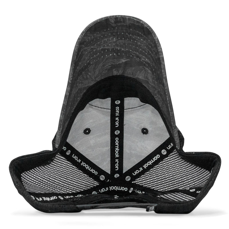 Load image into Gallery viewer, Dying Is Easy, Living Is Hard Patch Tactical Ripstop Mesh Snapback Hat
