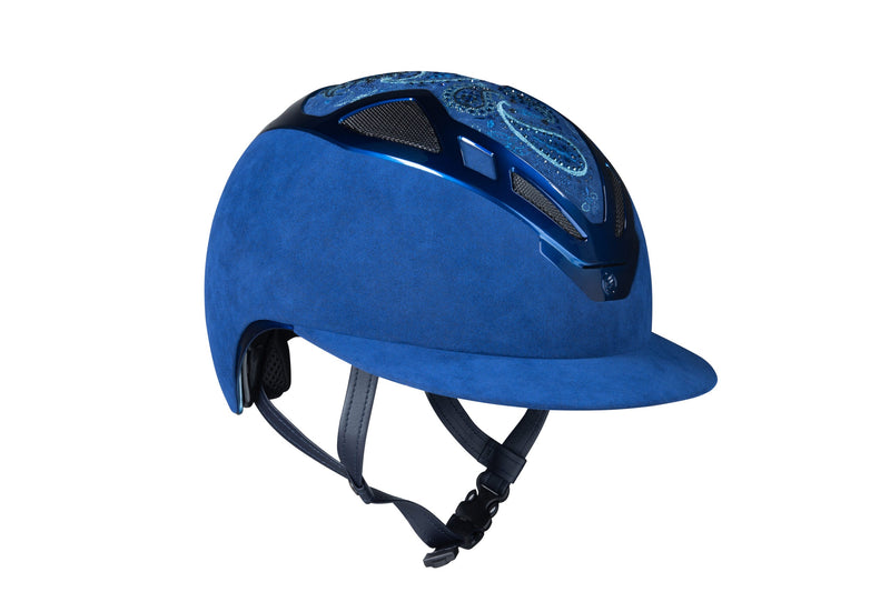Load image into Gallery viewer, Suomy Apex Riding Helmet – Damask Total Blue (Lady)
