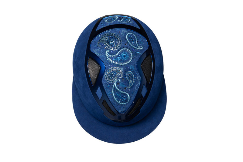 Load image into Gallery viewer, Suomy Apex Riding Helmet – Damask Total Blue (Lady)
