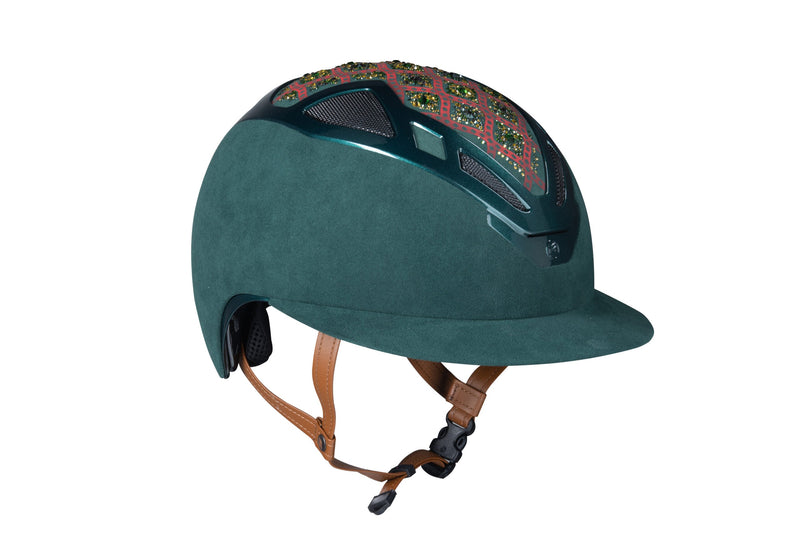 Load image into Gallery viewer, Suomy Apex Riding Helmet – Damask Green (Lady)
