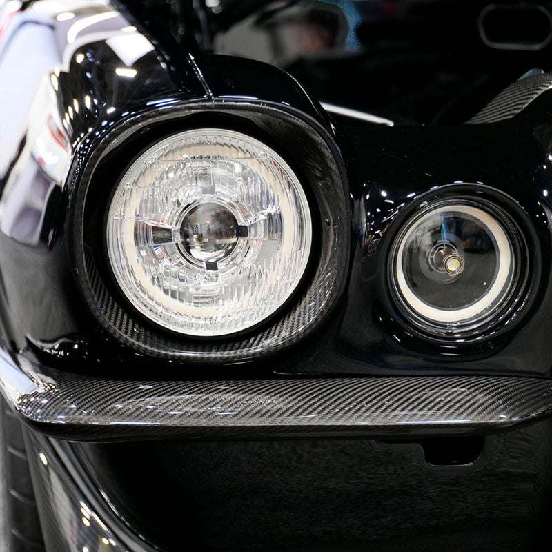 Load image into Gallery viewer, Chrome LED Seven with HDR Switchback Halo with Original Glass
