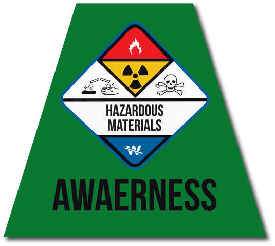 HAZMAT AWARENESS REFLECTIVE HELMET (TET) TETRAHEDRON