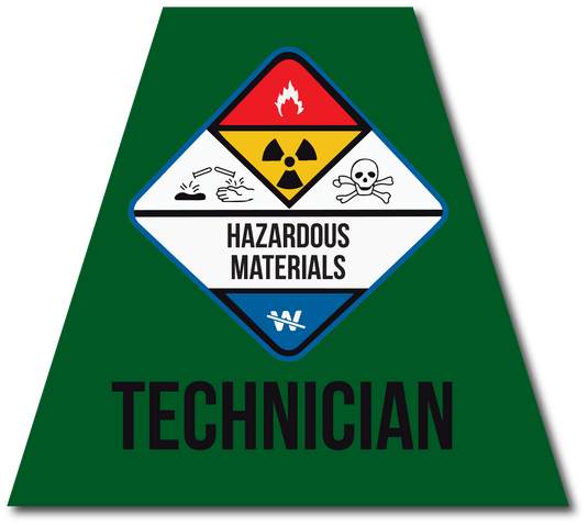 HAZMAT TECHNICIAN REFLECTIVE HELMET (TET) TETRAHEDRON