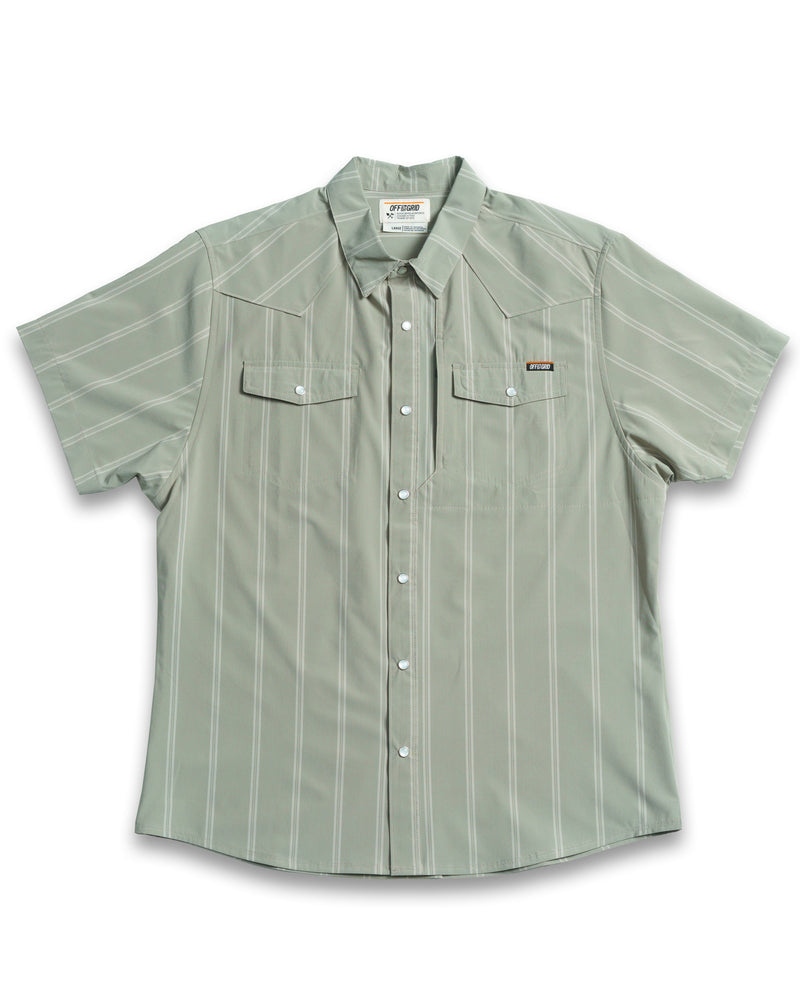 Load image into Gallery viewer, Daryll SS Shirt - Sage Green
