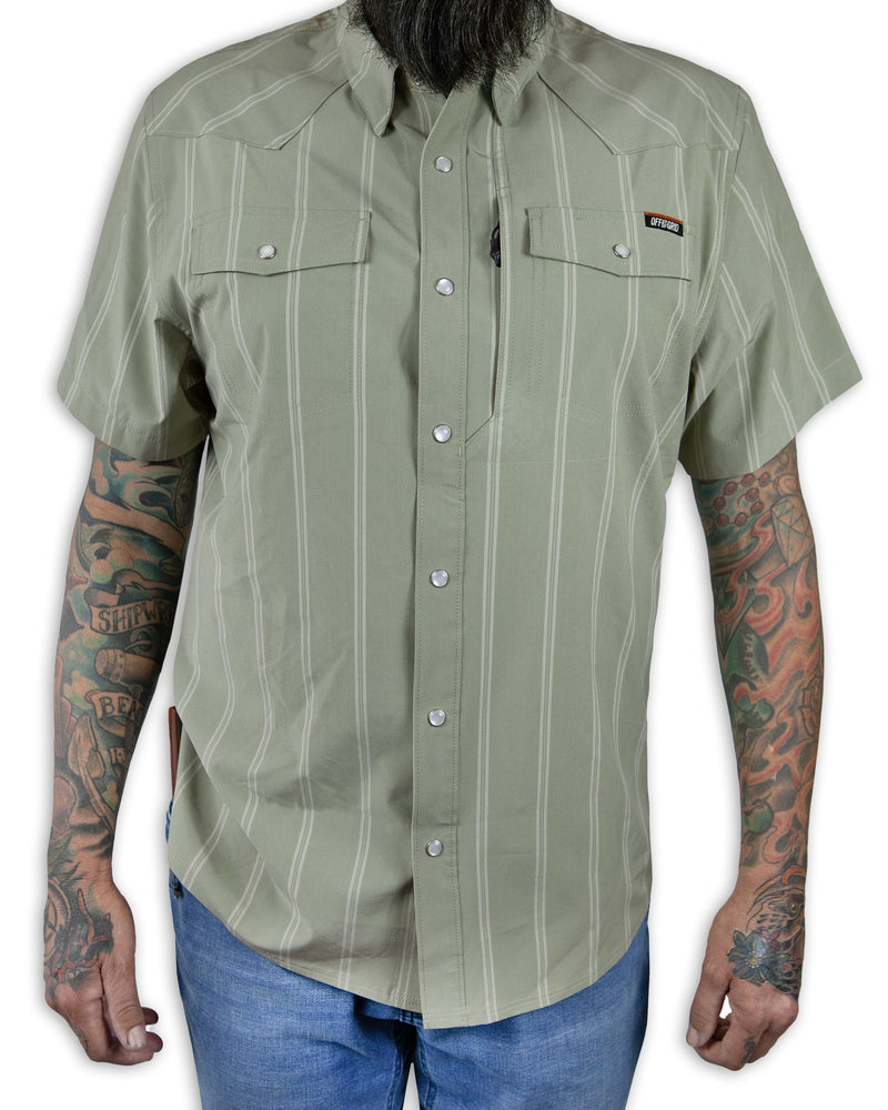 Load image into Gallery viewer, Daryll SS Shirt - Sage Green
