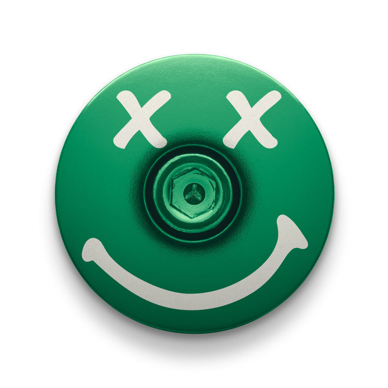 Load image into Gallery viewer, Dead Smile Bicycle Headset Cap
