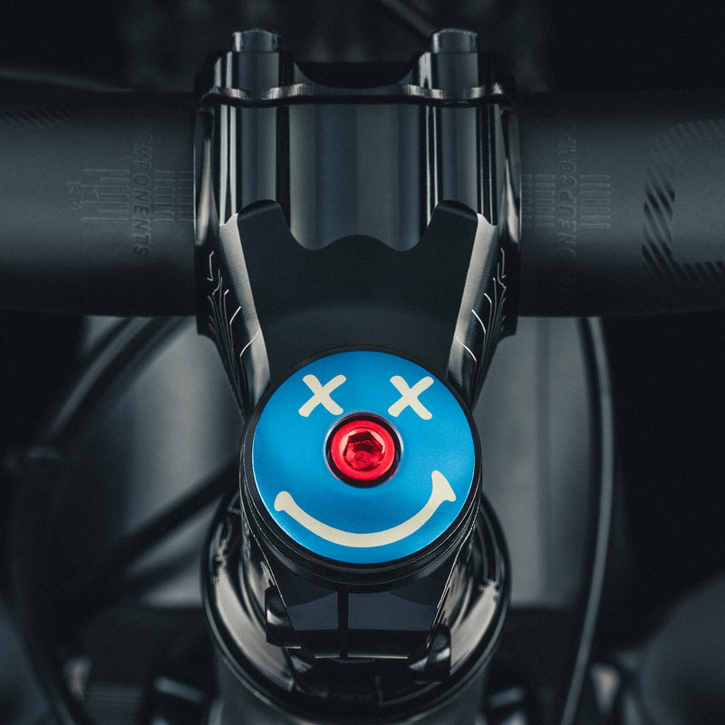 Load image into Gallery viewer, Dead Smile Bicycle Headset Cap
