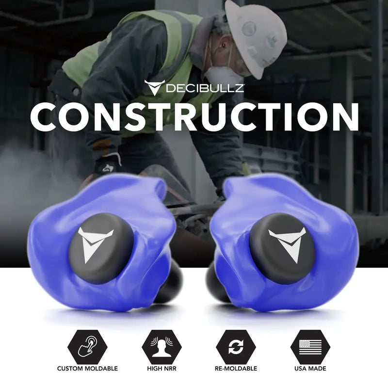 Load image into Gallery viewer, Custom Molded Earplugs 31dB NRR Pro-Pack with Case and Lanyard
