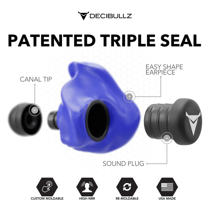 Load image into Gallery viewer, Custom Molded Earplugs 31dB NRR

