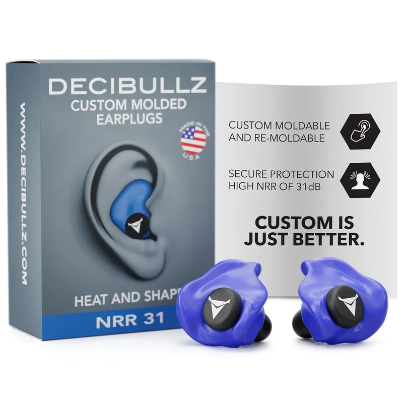 Load image into Gallery viewer, Custom Molded Earplugs 31dB NRR

