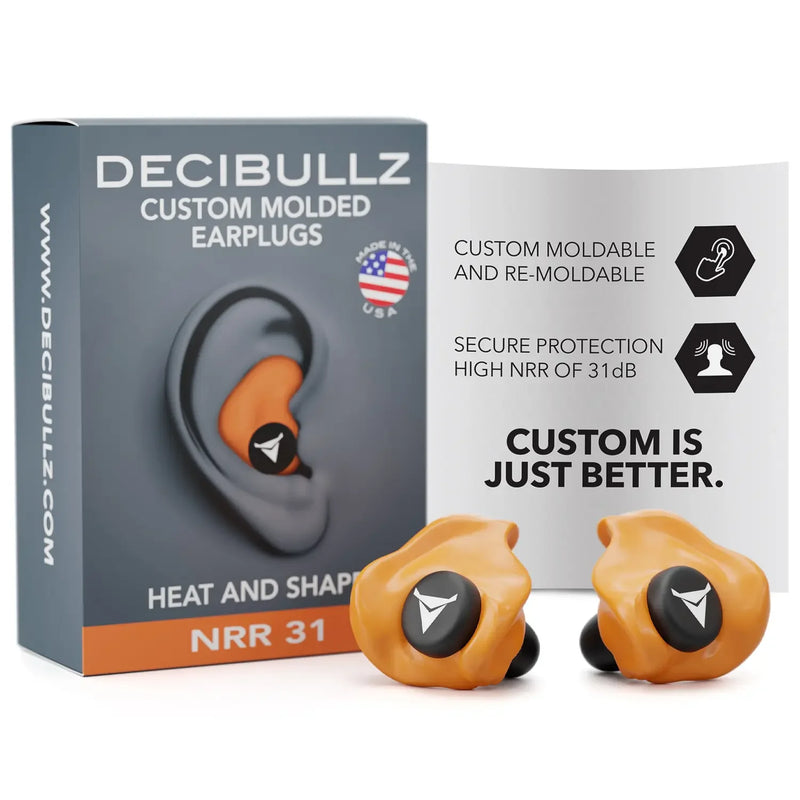Load image into Gallery viewer, Custom Molded Earplugs 31dB NRR
