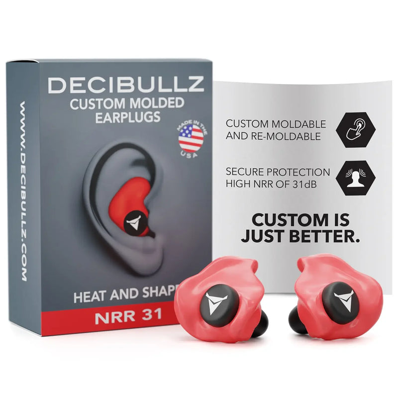 Load image into Gallery viewer, Custom Molded Earplugs 31dB NRR
