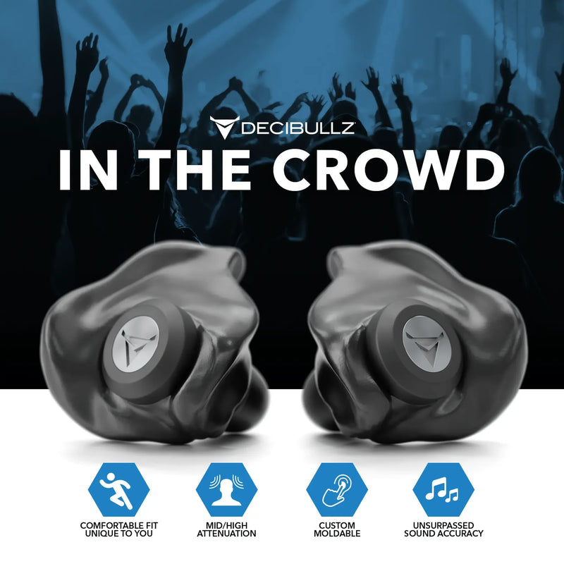 Load image into Gallery viewer, Custom Molded Professional High-Fidelity Filter Earplugs
