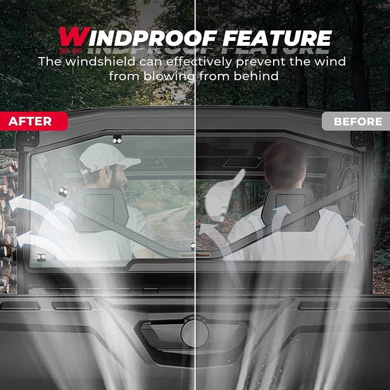 Load image into Gallery viewer, Rear Tinted Windshield for Can-Am Defender HD5/8 /10/MAX
