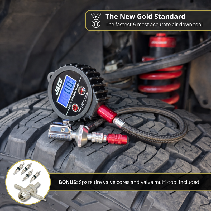 Load image into Gallery viewer, Lightning™ RX4 Digital Tire Deflator with Gauge | Quick-Connect Rapid Air Down Tool for Off Road 4x4
