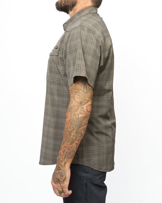 Deke SS Shirt - Beluga Brown