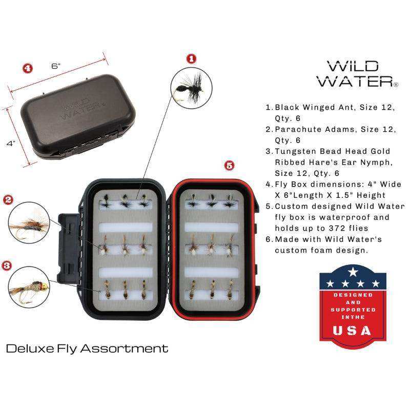 CNC Fly Reel Fly Fishing Kit, 5/6wt Rod | 9ft | 4-piece | Wild Water Fly Fishing - Skoutley Outdoors LLC
