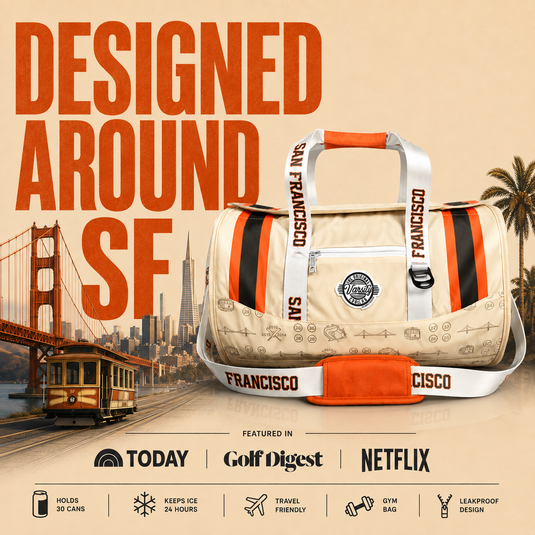 San Francisco Baseball Duffel Cooler