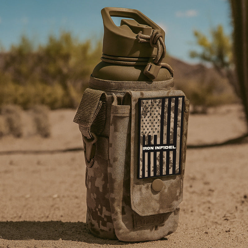 Load image into Gallery viewer, 32oz Compact Battle Bottles
