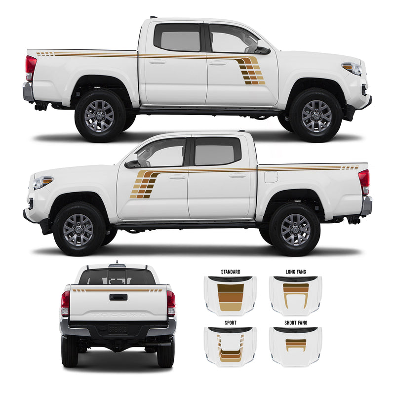 Load image into Gallery viewer, 2016-2023 Tacoma Checkered Stripe Kit
