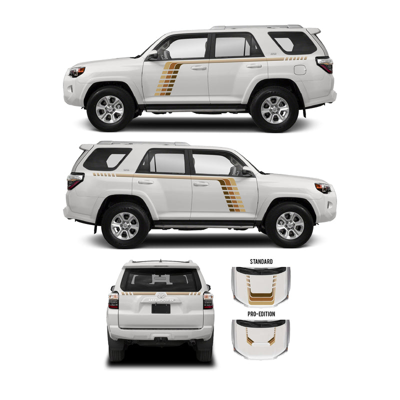 Load image into Gallery viewer, 2010-2024 4Runner Checkered Stripe Kit
