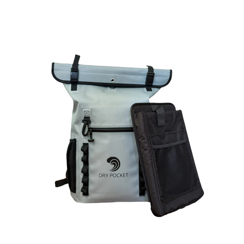 Load image into Gallery viewer, Waterproof Floating Backpack Dry Bag - Desert Sage
