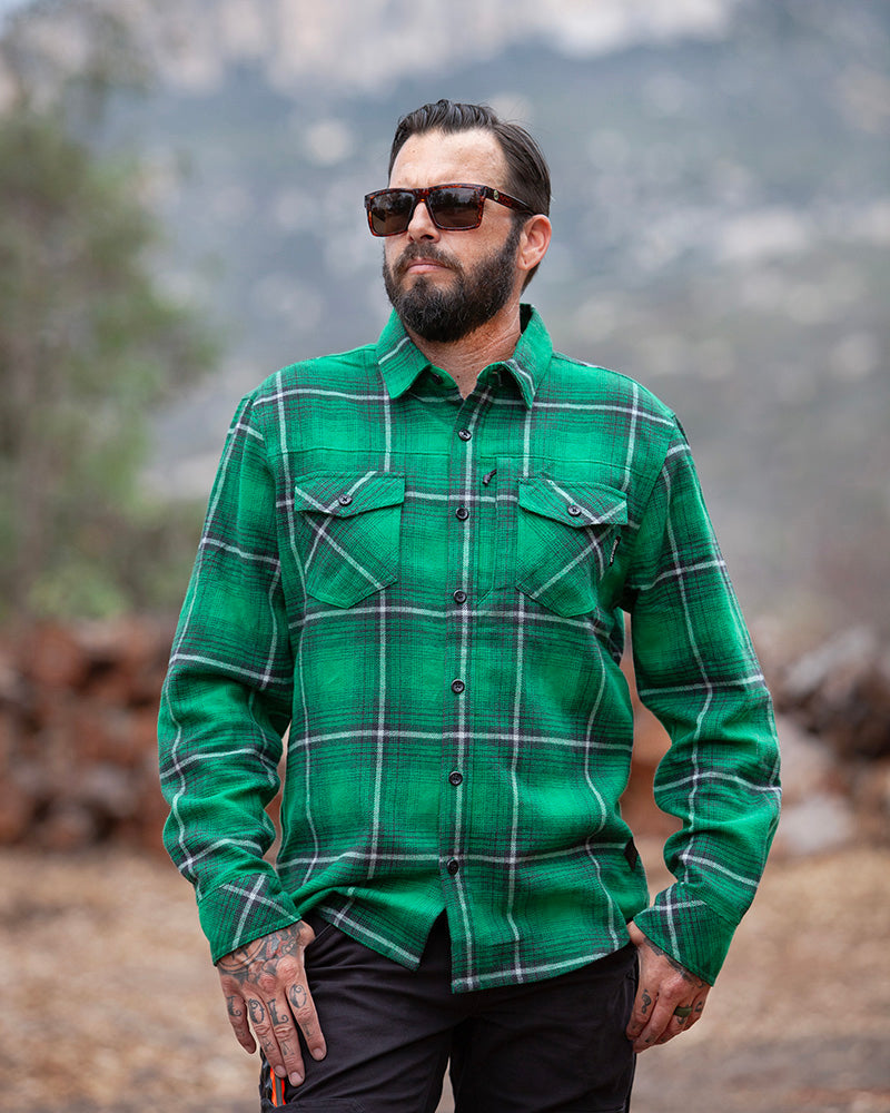 Load image into Gallery viewer, Destroyer Flannel - Fairway
