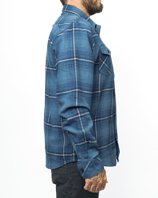 Destroyer Flannel - Pale Blue