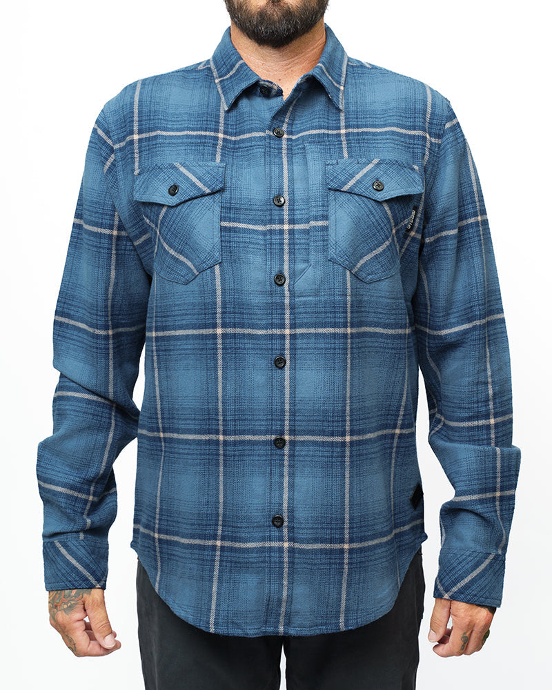 Load image into Gallery viewer, Destroyer Flannel - Pale Blue
