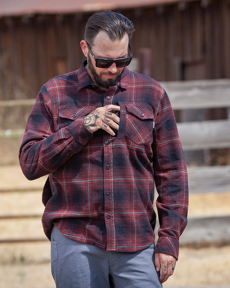 Load image into Gallery viewer, Destroyer Flannel - Black

