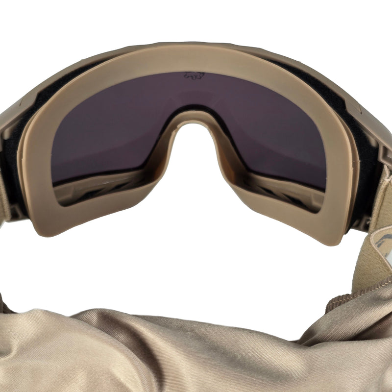 Load image into Gallery viewer, MUCITUP MUCTAC Pro Tactical Goggles ANSI Z87.1 Ballistic 3 Lens Kit
