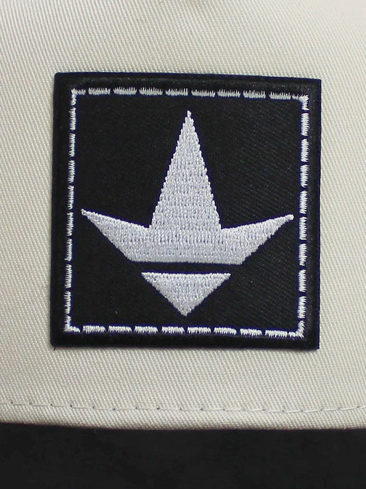 LO Logo Suede Bill Snapback Hat