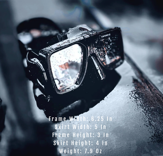 USCG Rescue Swimmer Dive Mask and Snorkel Combo