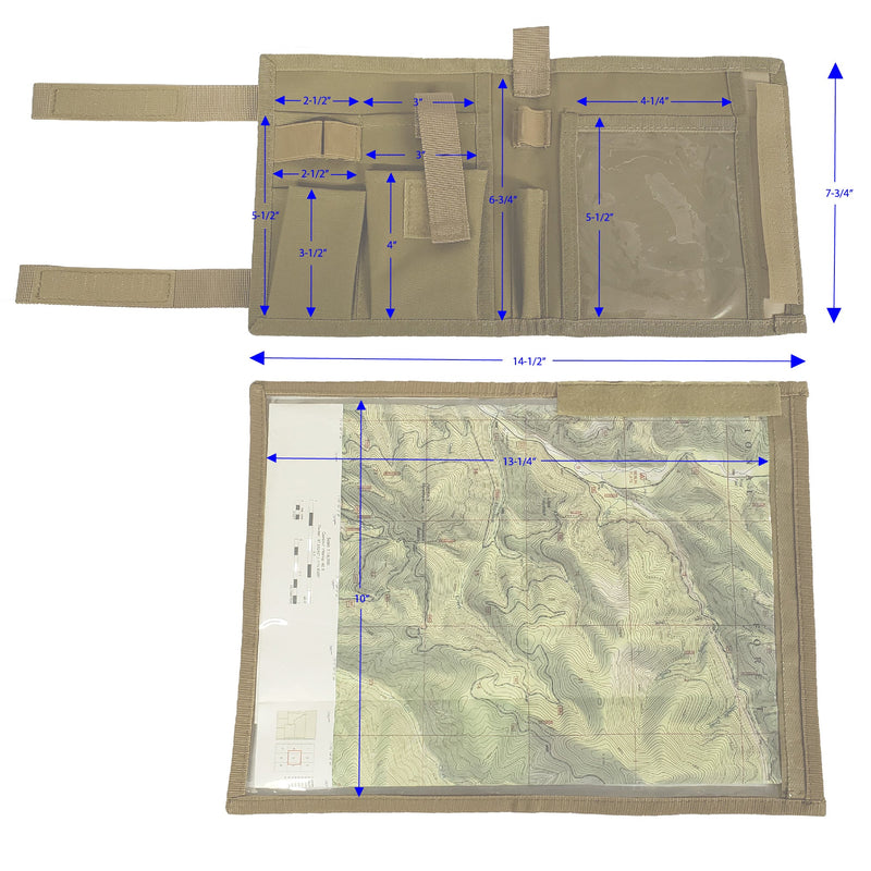 Load image into Gallery viewer, Compass Navigation Kit - Advanced Package  - Includes Multifunction Case w/Protective Map Pouch
