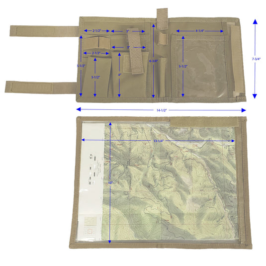 Compass Navigation Kit - Advanced Package  - Includes Multifunction Case w/Protective Map Pouch