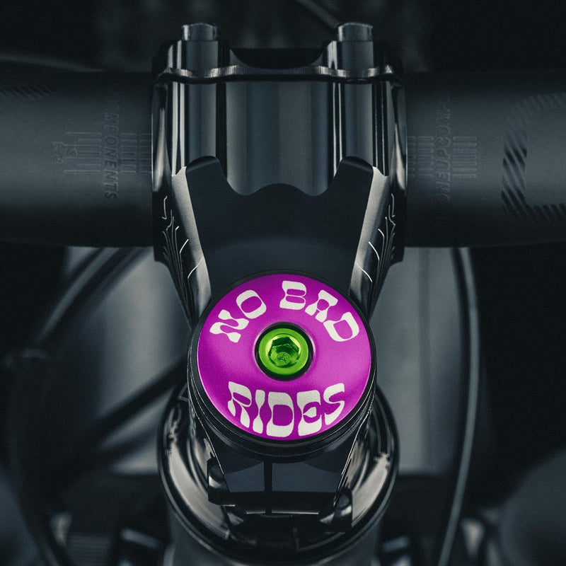 Load image into Gallery viewer, No Bad Rides Custom Bicycle Headset Cap
