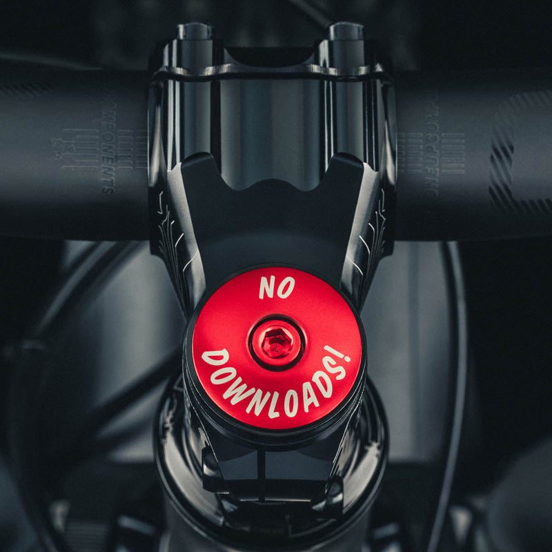 Load image into Gallery viewer, No Downloads Bicycle Headset Cap
